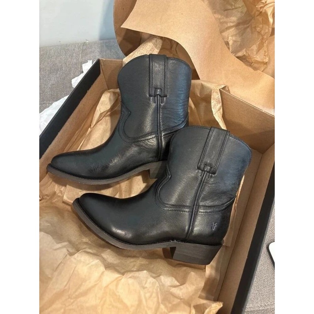 Frye Billy Short Leather Boots $350